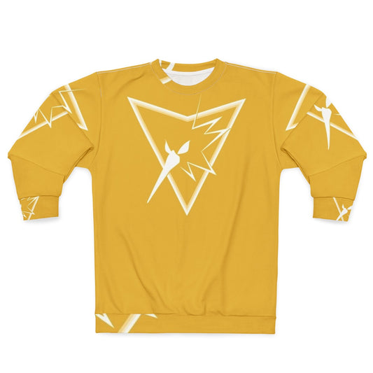 Team Instinct Zapdos Inspired Pokemon Go Sweatshirt