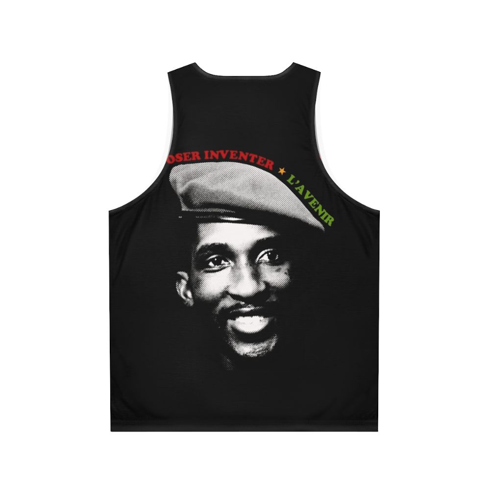 Thomas Sankara Unisex Tank Top - Back