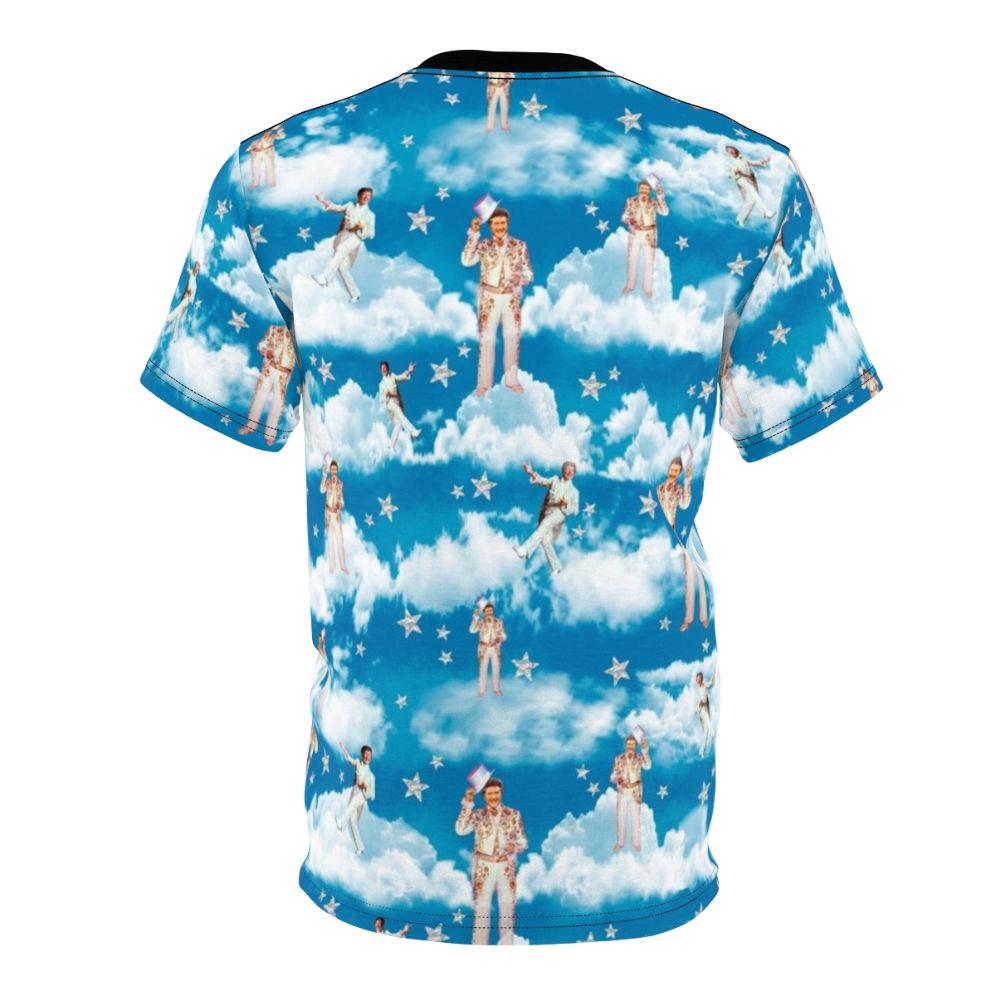 Liberace Inspired Kitsch AOP T-shirt | Retro 60s 50s Las Vegas Pianist - Back