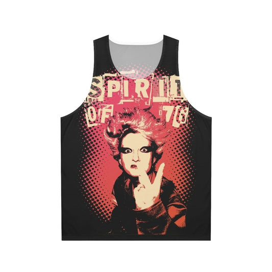 UK punk rock unisex tank top