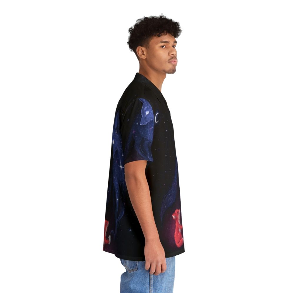 Cosmic Celestial Hawaiian Shirt for Children - People Pight