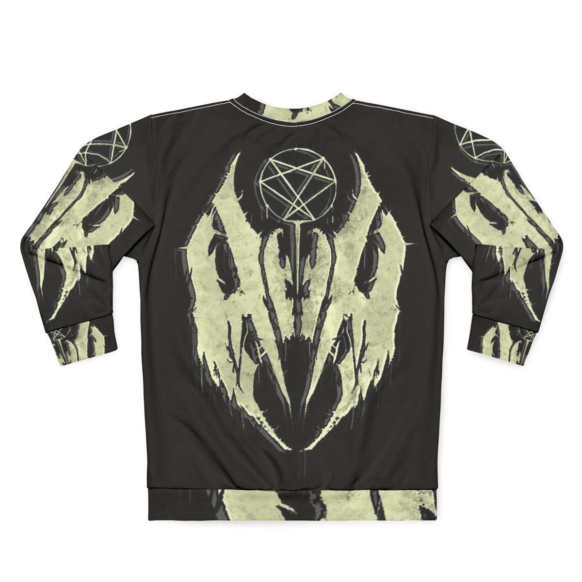 Anomy Istranj Metal Logo Heavy Metal Sweatshirt - Back