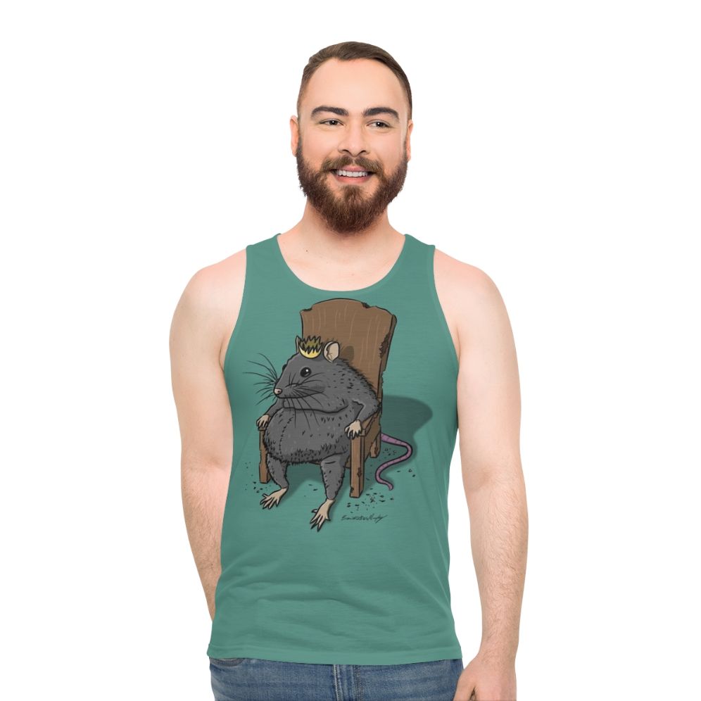 Rat King Unisex Novelty Tank Top - men