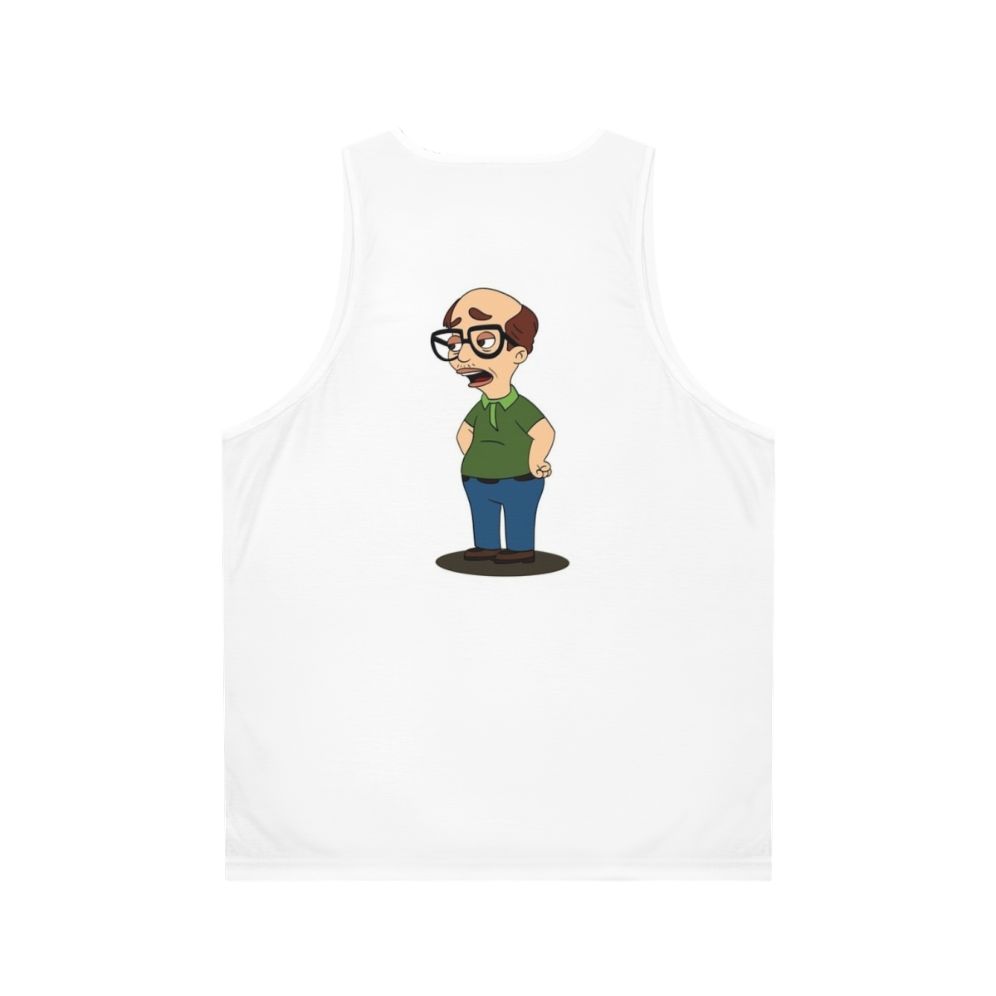 Big Mouth Andrew Glouberman Unisex Netflix Tank Top - Back