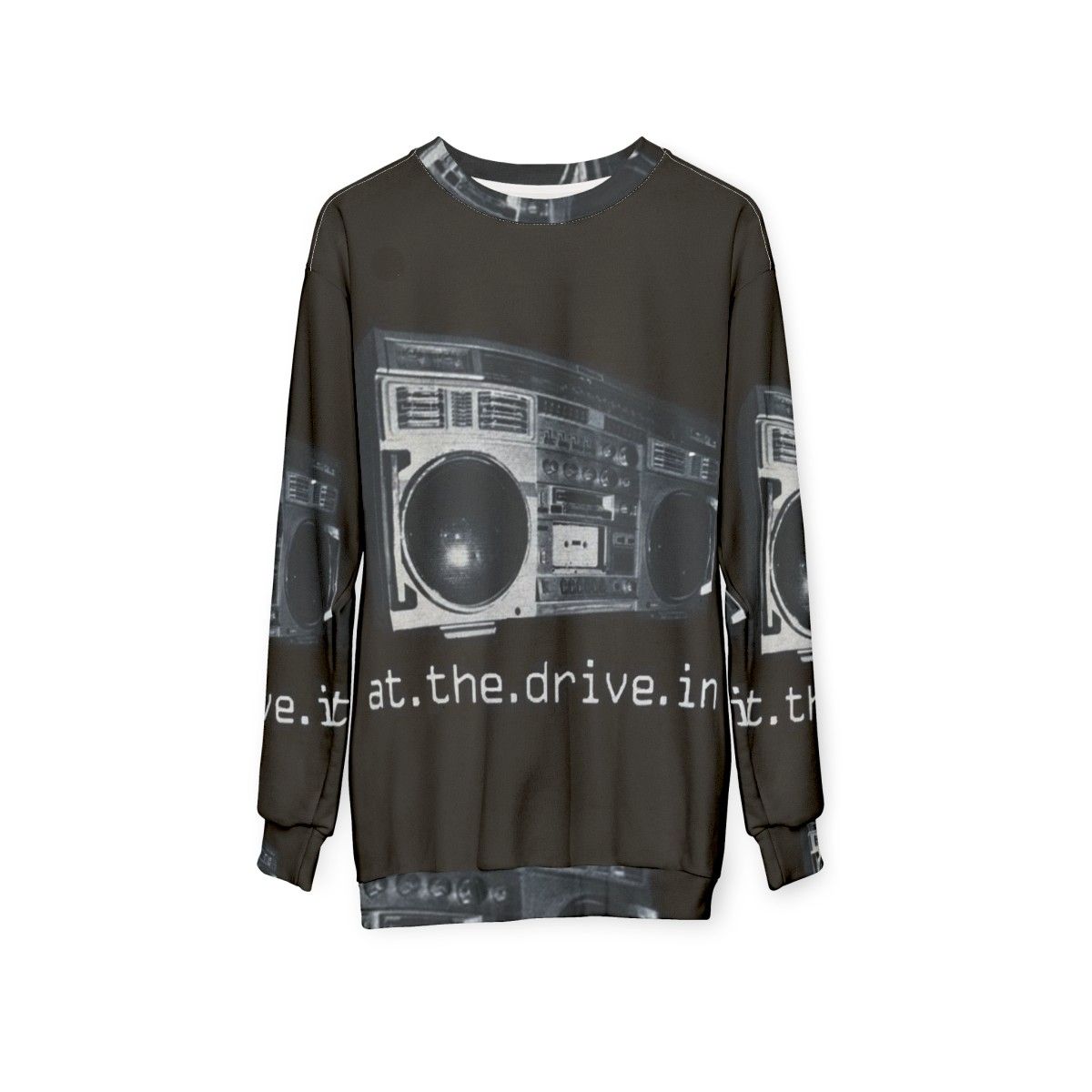 At The Drive In Band Sweatshirt - hanging