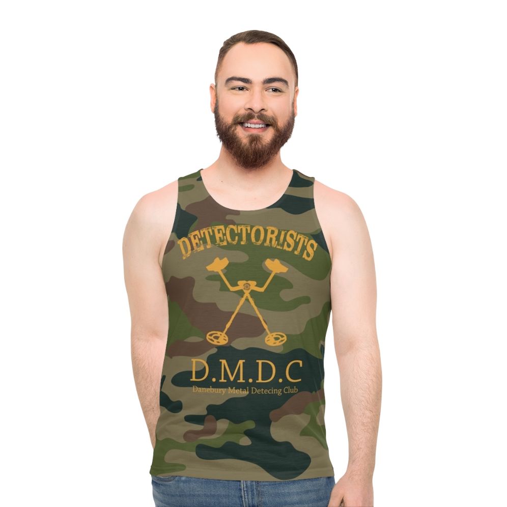 Detectorists Camo Tank Top - men