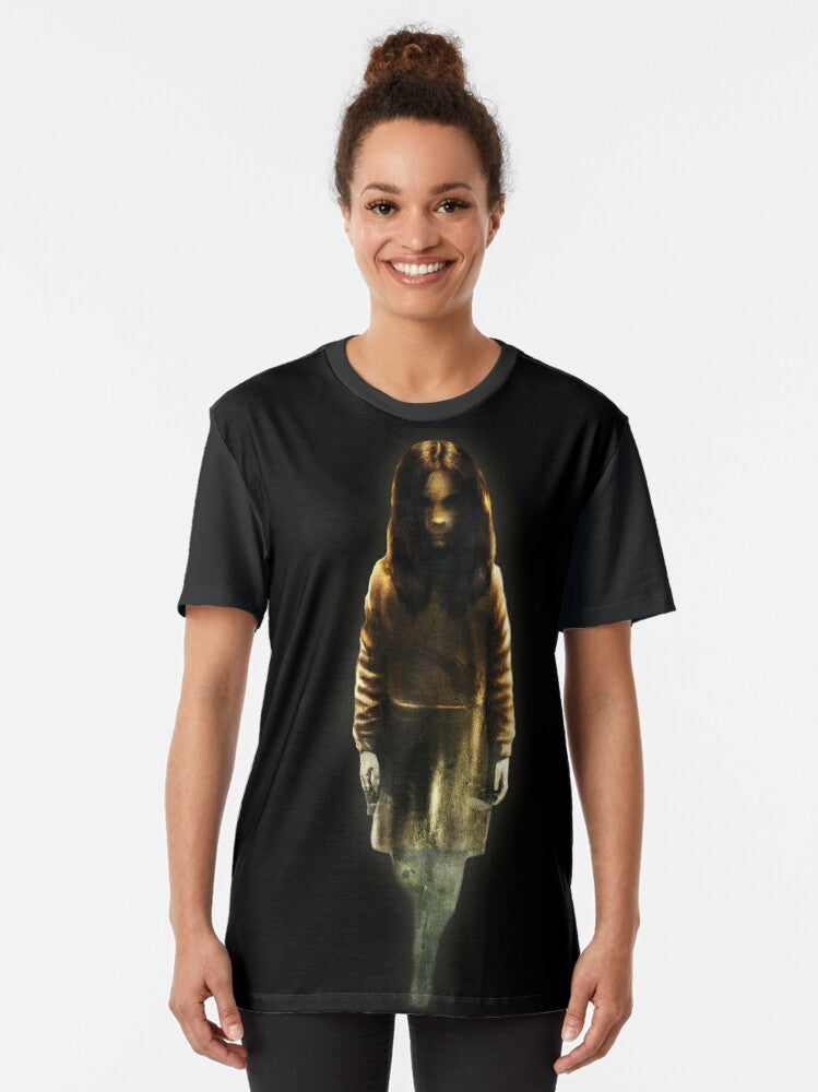 F.E.A.R. Alma Wade Graphic T-Shirt featuring the horror video game character - Women