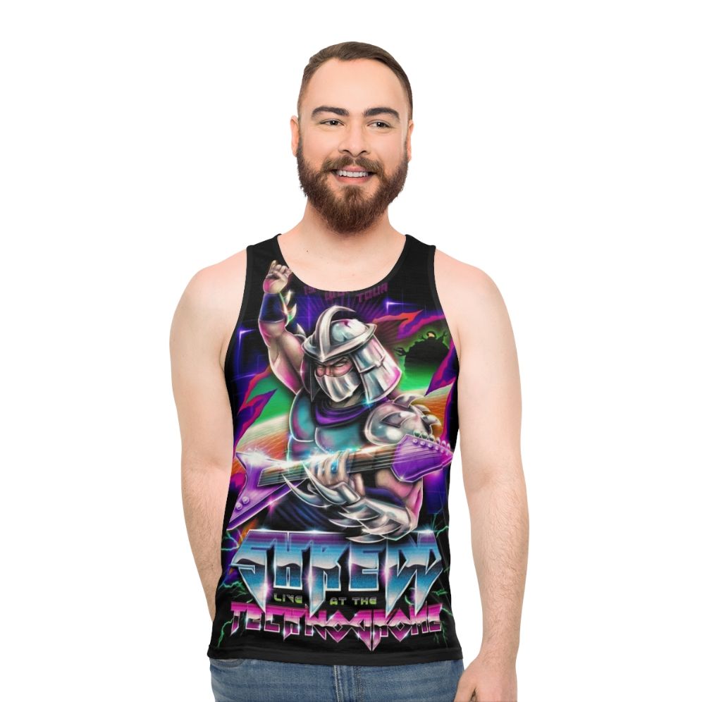 Shredd Live at the Technodrome Unisex Tank Top - men