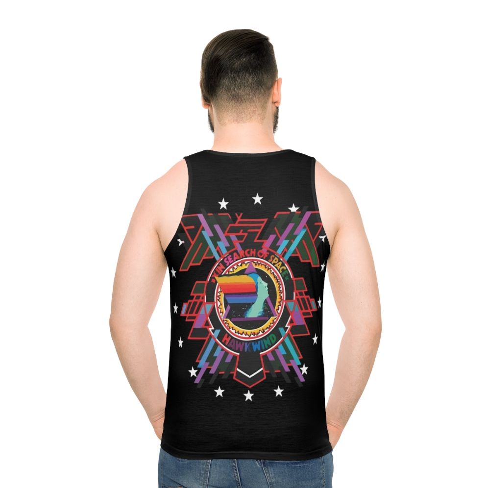 Hawkwind "In Search Of Space" Psychedelic Rock Tank Top - men back