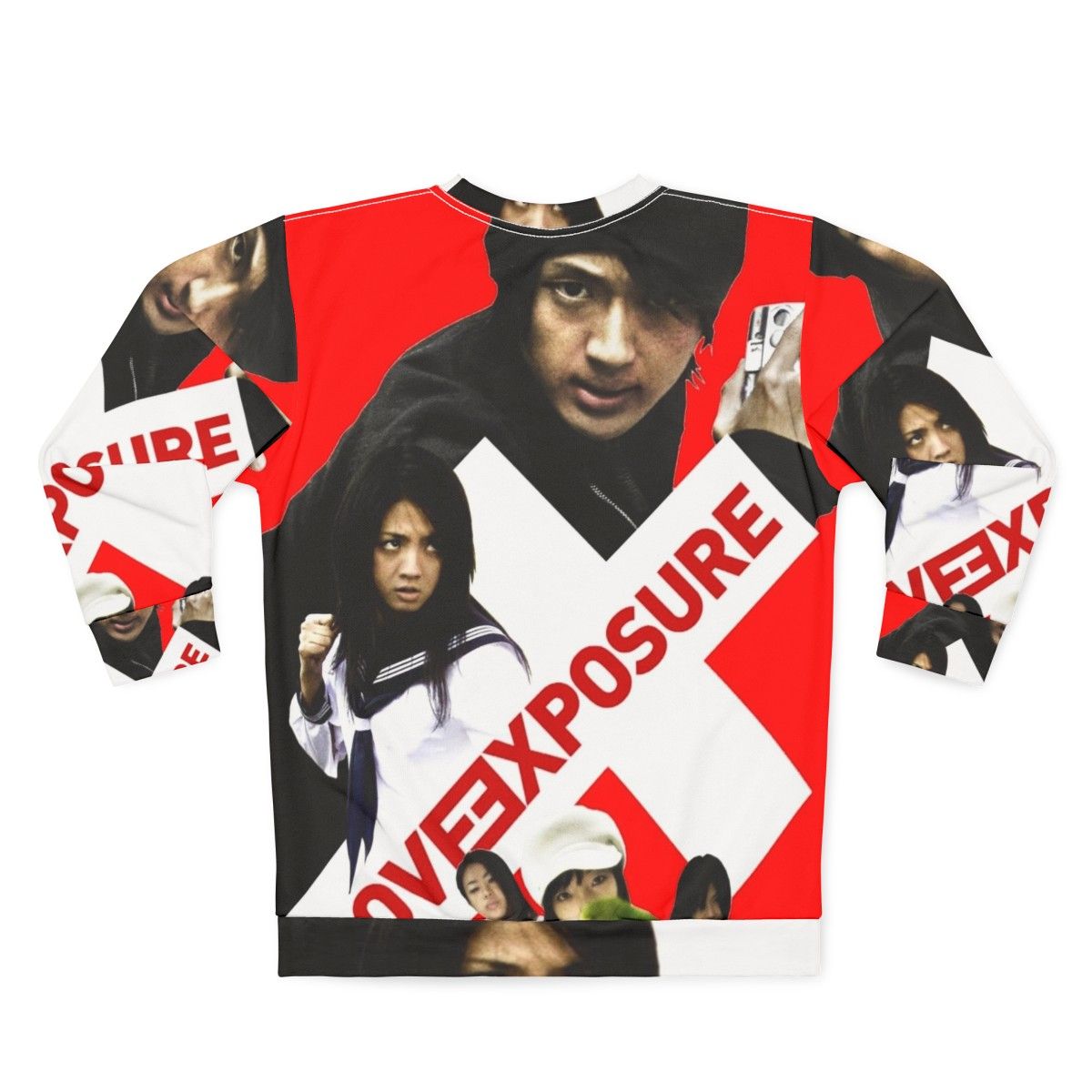 Sion Sono's "Love Exposure" Sweatshirt featuring Japanese cinema-inspired design - Back