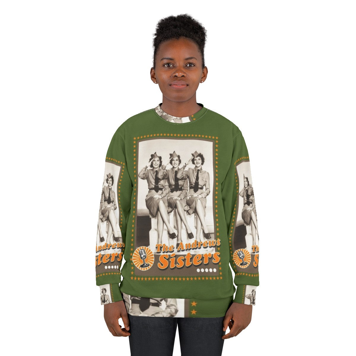 The Andrews Sisters Vintage Sweatshirt for Music Enthusiasts - women