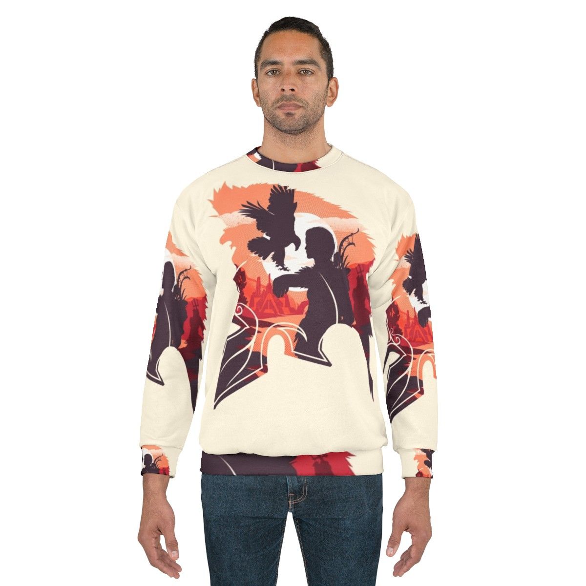 Eagle Bearer Warrior Sweatshirt - Assassin's Creed Themed Gaming Merchandise - men