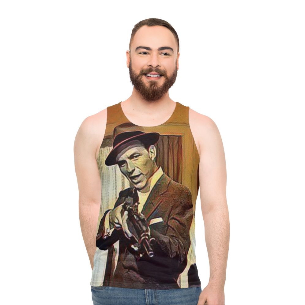 Frank Sinatra Unisex Tank Top - men