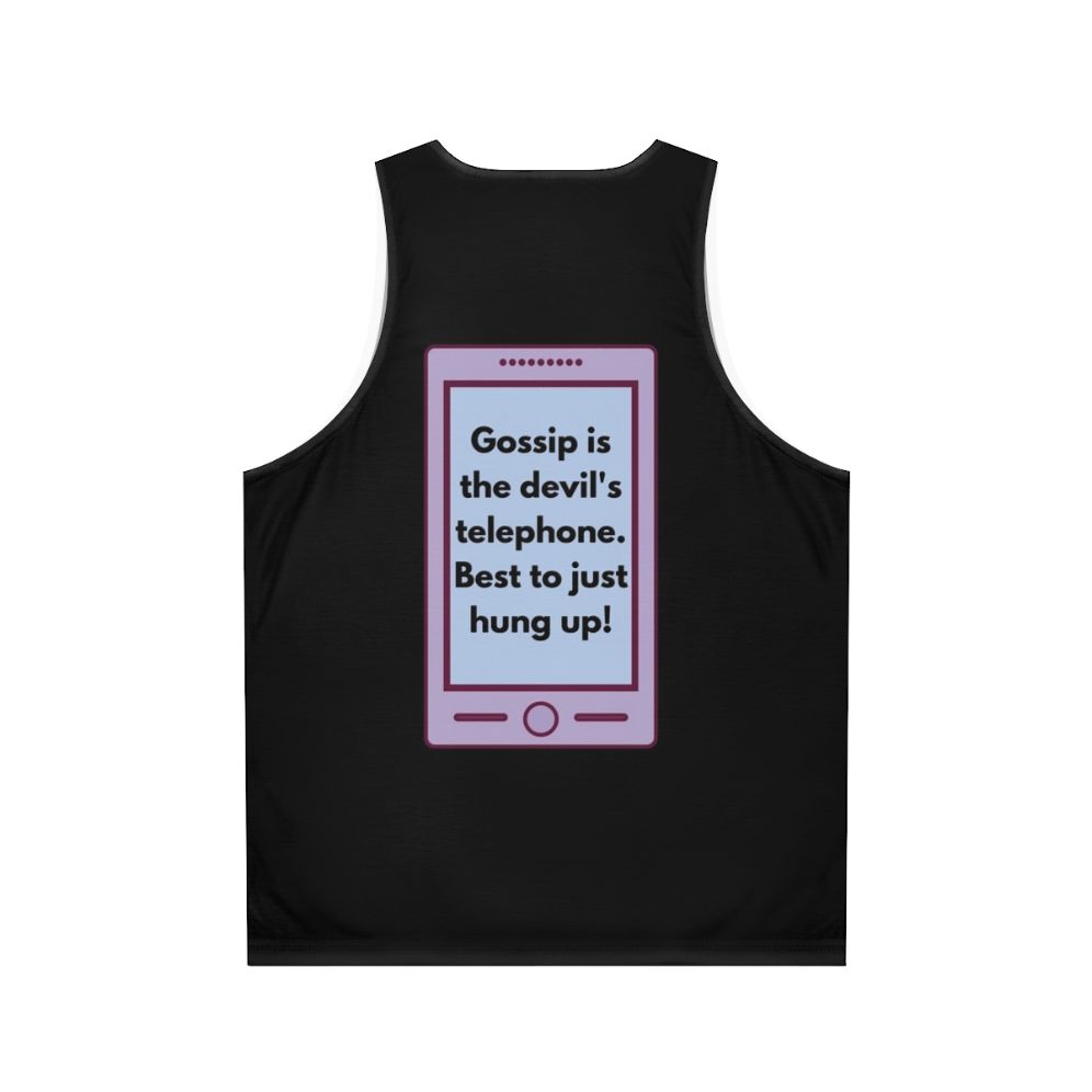 Schitt's Creek inspired fan art unisex tank top - Back