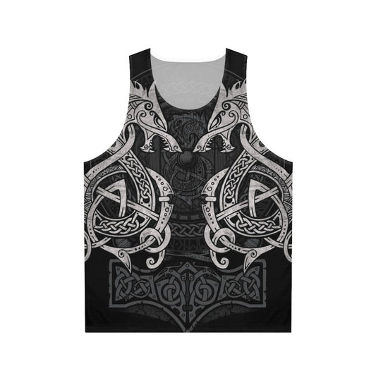 Fighting Fenrir unisex tank top