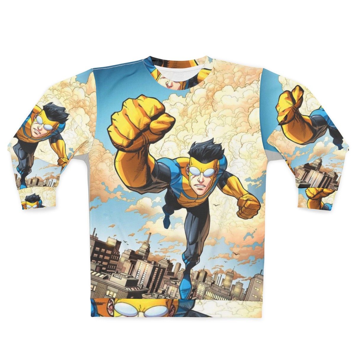 Invincible Sweatshirt 3 - Comfortable and Stylish Superhero Apparel