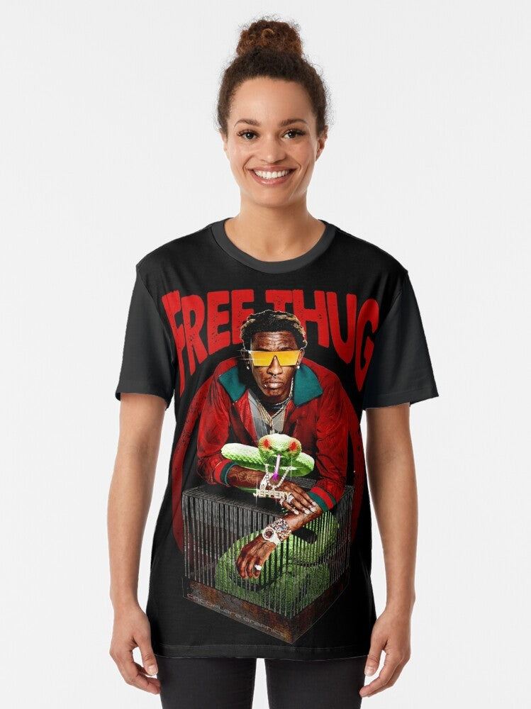 Young Thug Rap Tour Graphic T-Shirt - Women