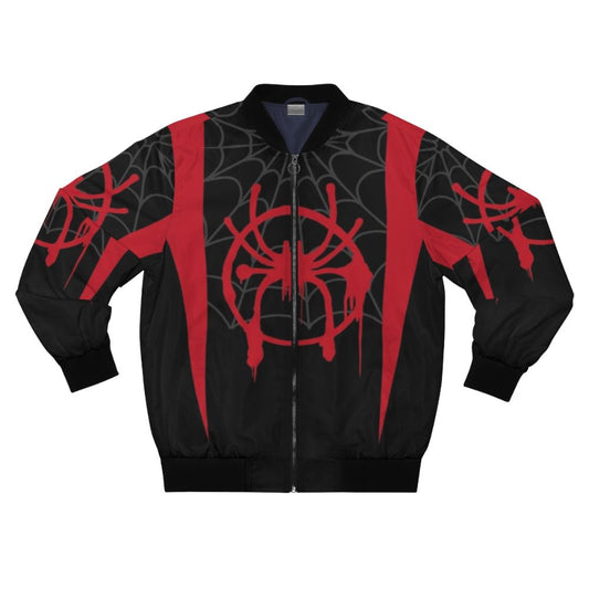 Miles Morales costume from the movie Spider-Man: Into the Spider-Verse, featuring a bomber jacket design.