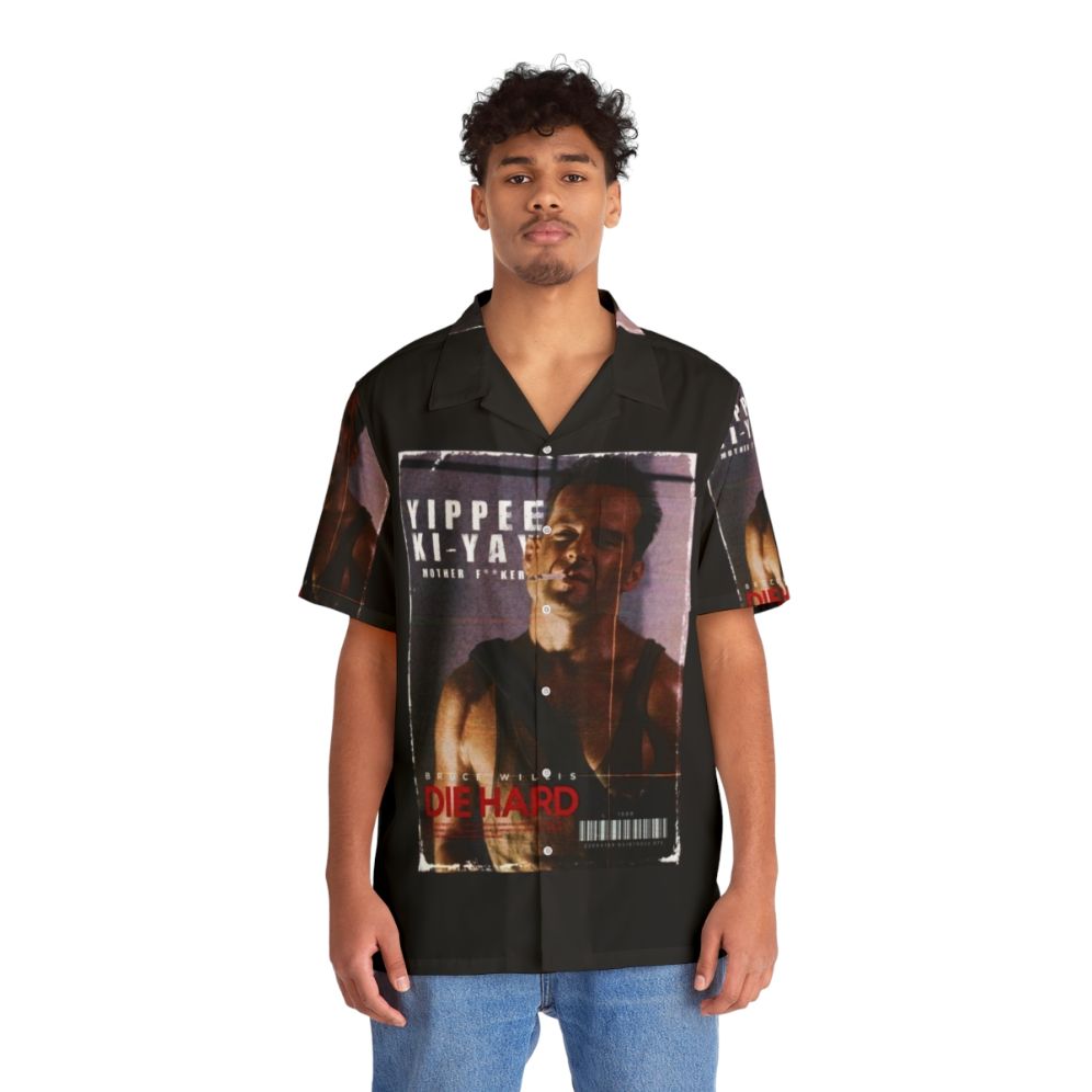 Die Hard Bruce Willis Hawaiian Shirt - People Front