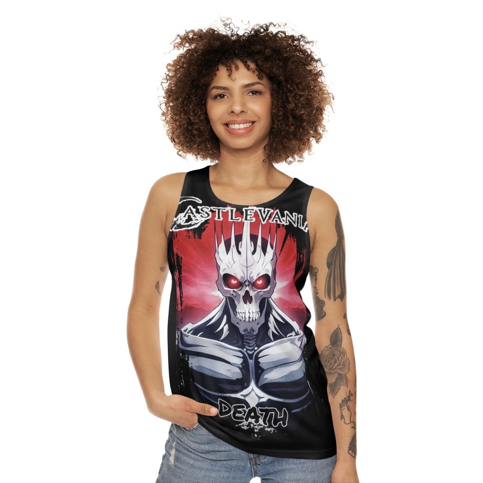 Castlevania Death Netflix Unisex Tank Top - women