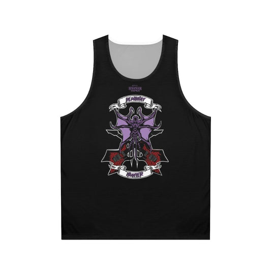 Stranger Things Demobat Hunter Unisex Tank Top