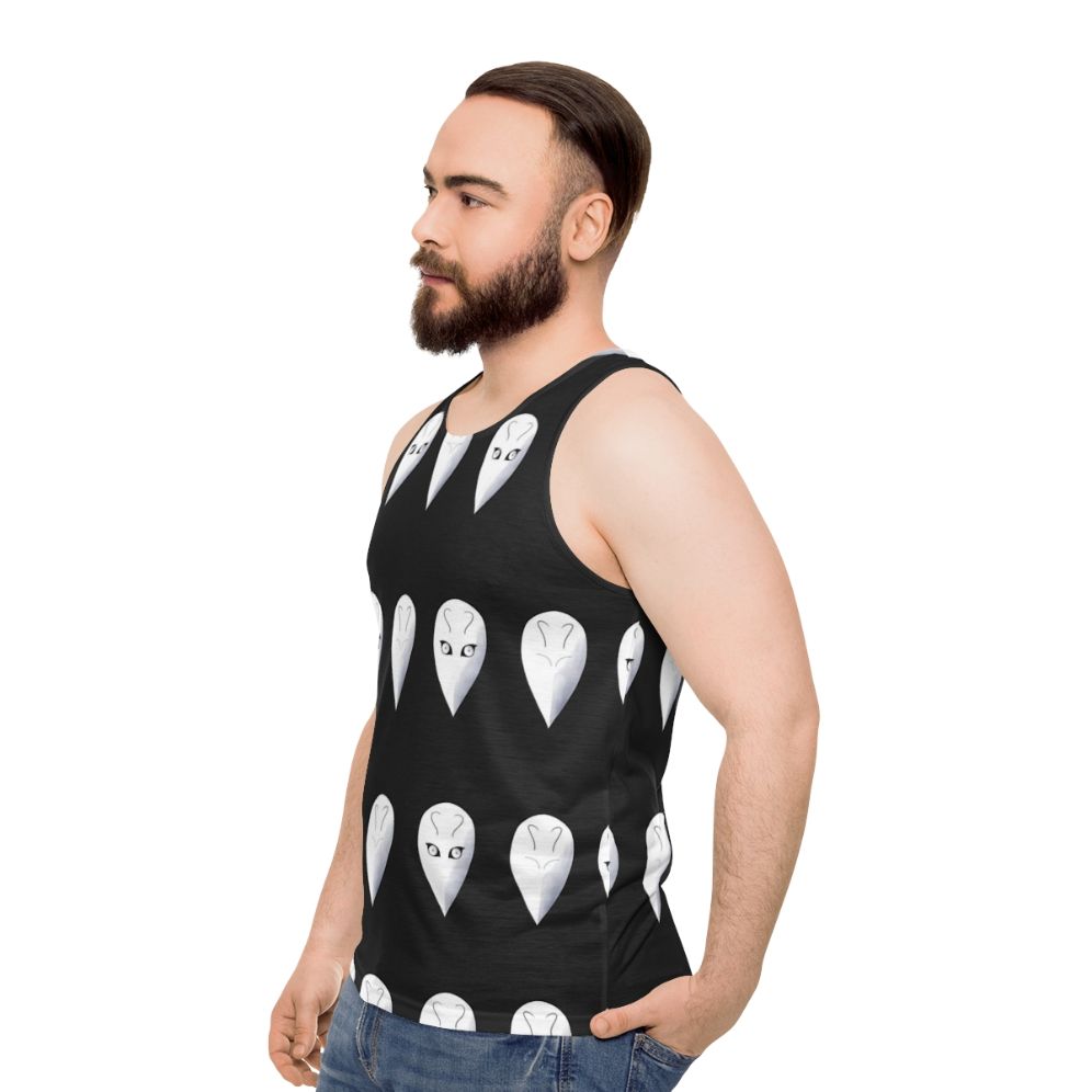 Oban Star Racers Unisex Anime Tank Top - men side