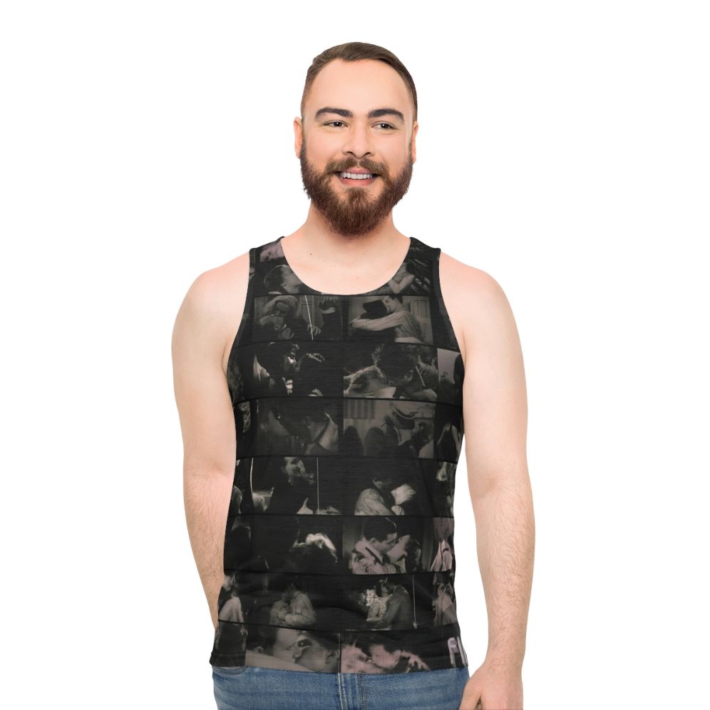 Cinema Paradiso Censored Kisses Unisex Tank Top - men