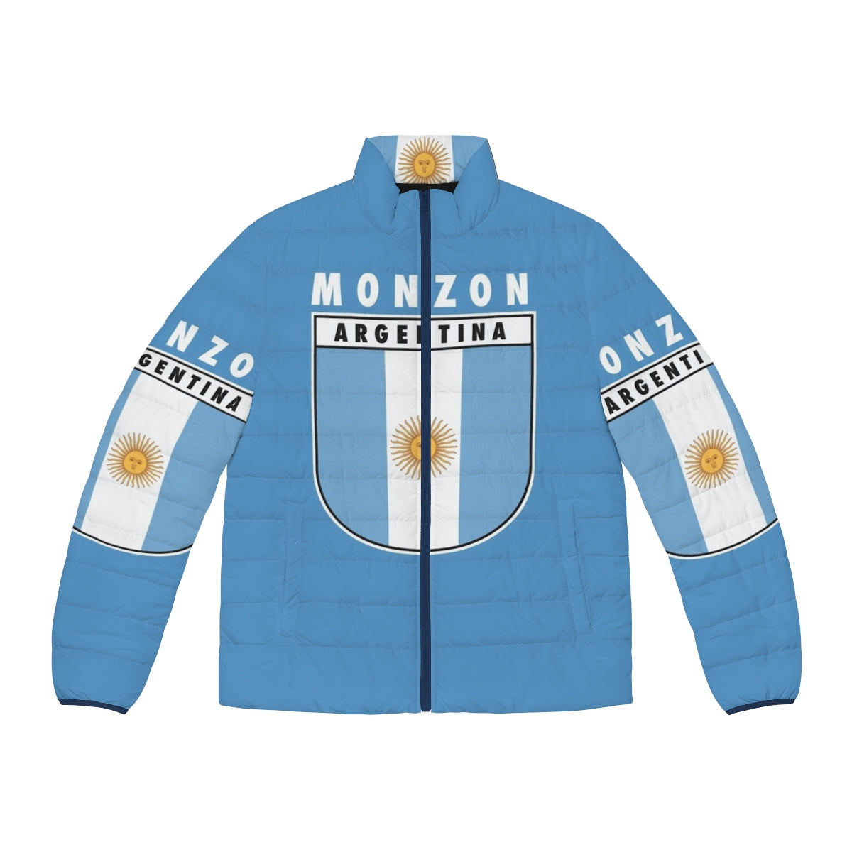 Carlos Monzon Puffer Jacket, Argentina Middleweight Boxing Champion