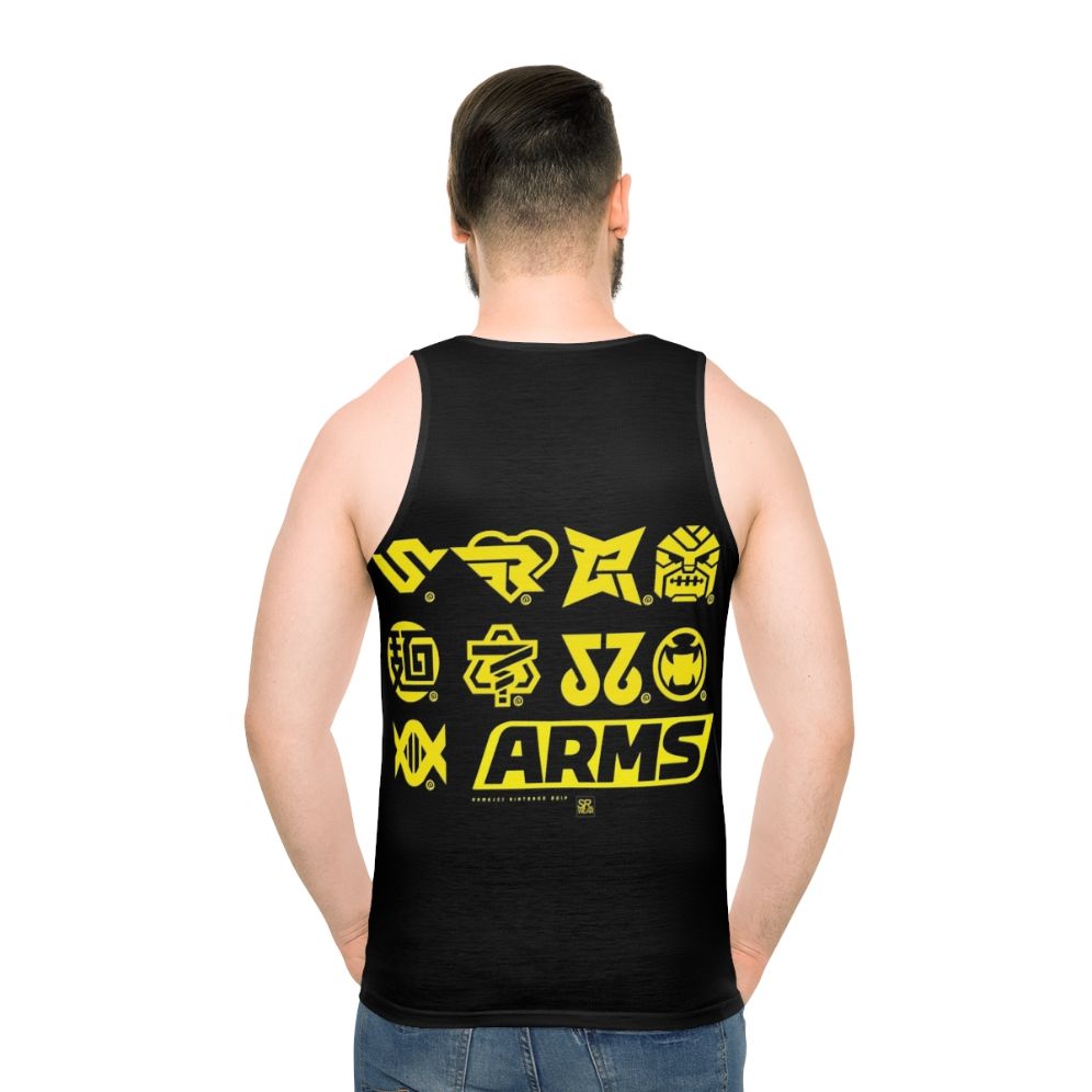 Nintendo Arms Character Icons Unisex Tank Top - men back