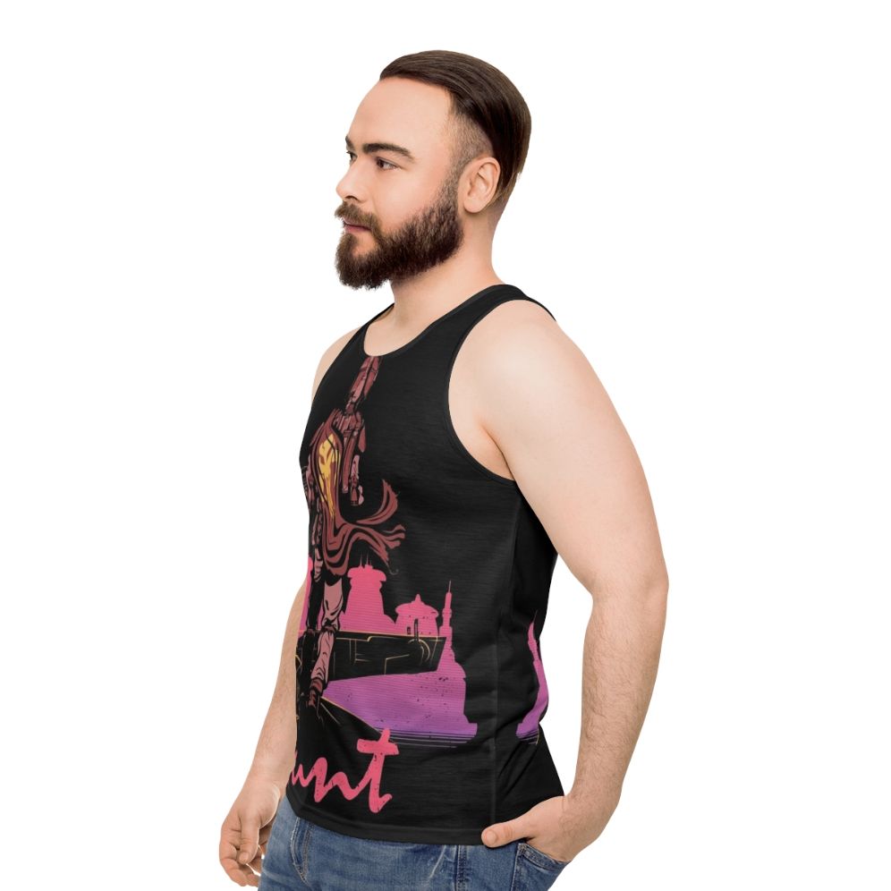 Hunt Star Wars Bounty Hunter Unisex Tank Top - men side