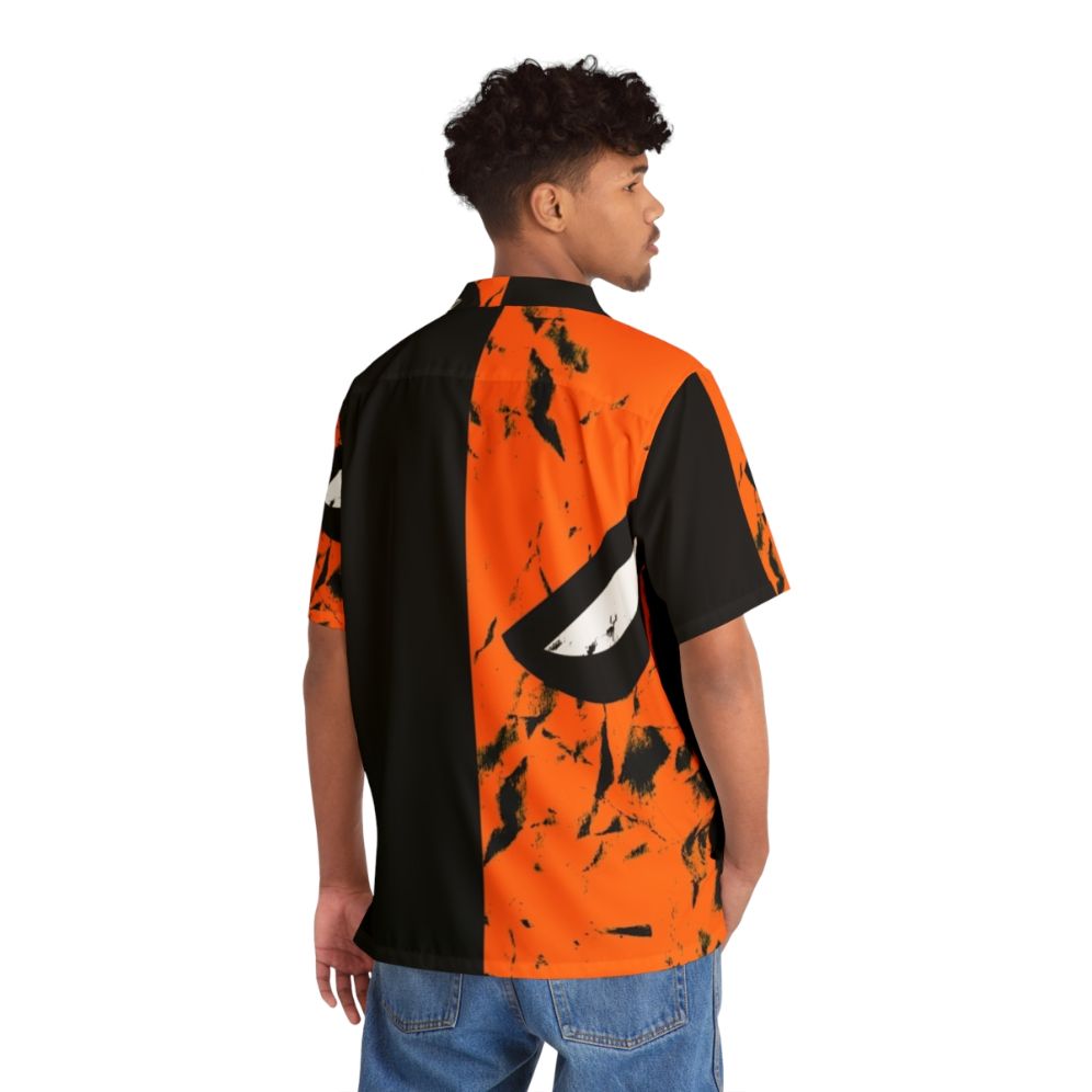 Deathstroke Faded Hawaiian Shirt - People Back