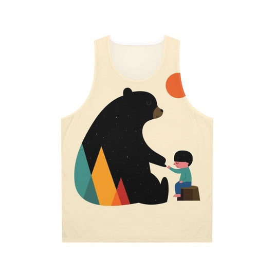 Unisex Promise Tank Top with Nature Landscape