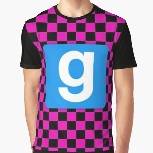 Gmod Graphic T-Shirt with Garry's Mod Error Logo