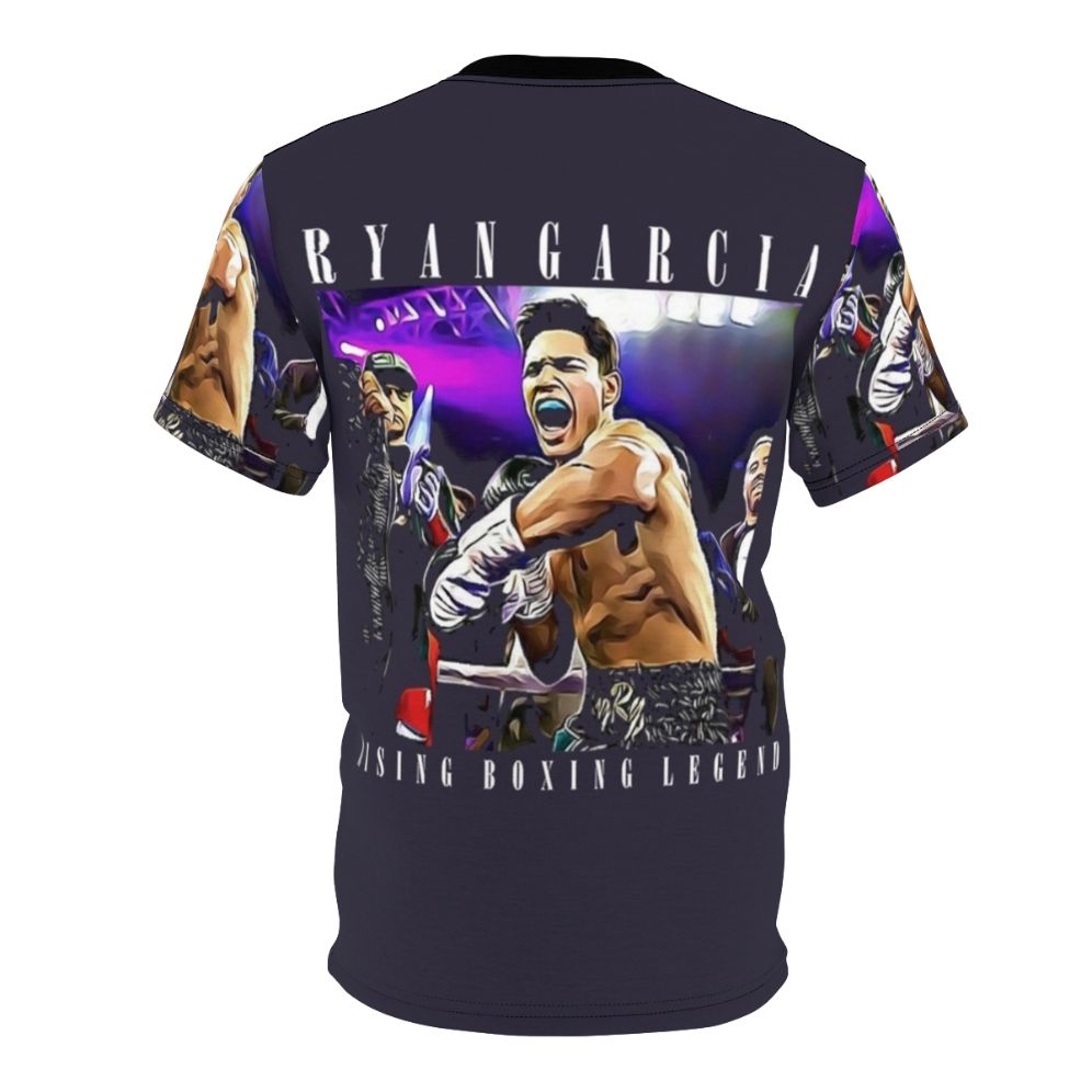 Stylish t-shirt featuring a design inspired by MMA fighter and professional boxer Ryan Garcia - Back