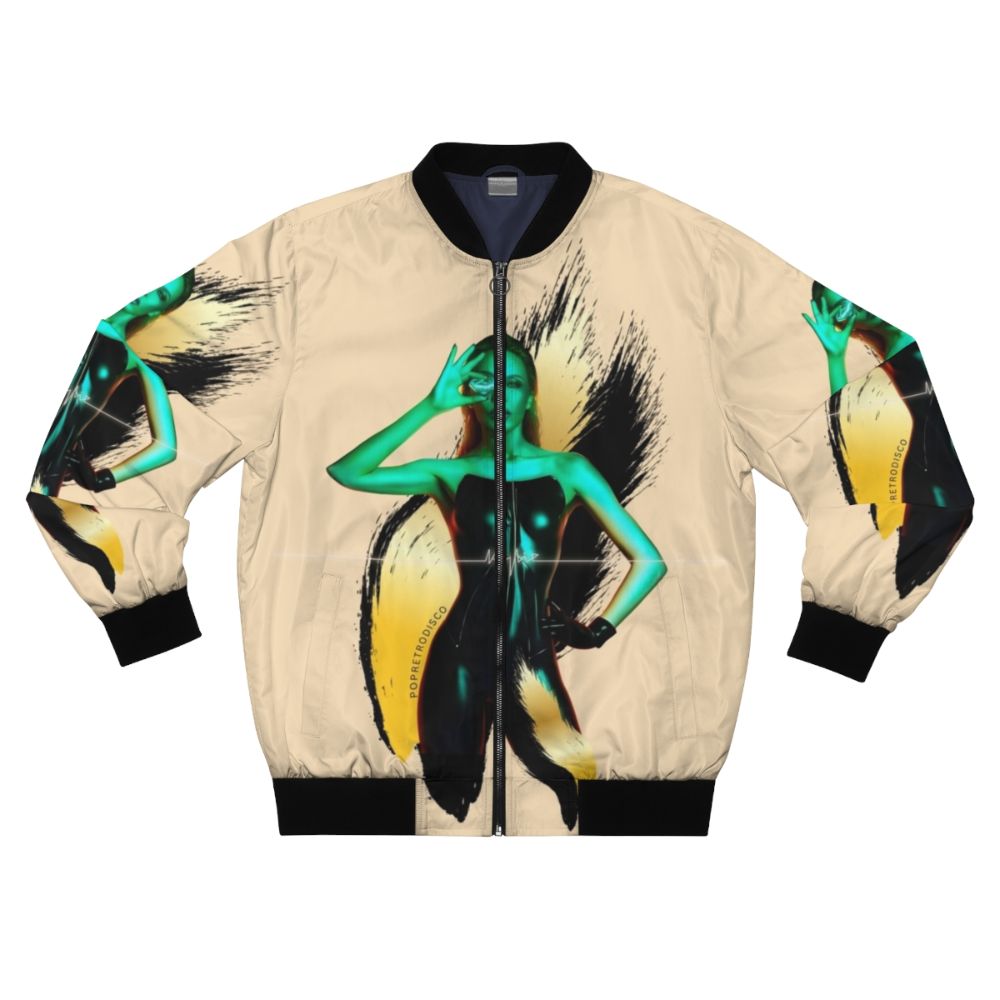 Kylie Minogue Retro Pop Bomber Jacket