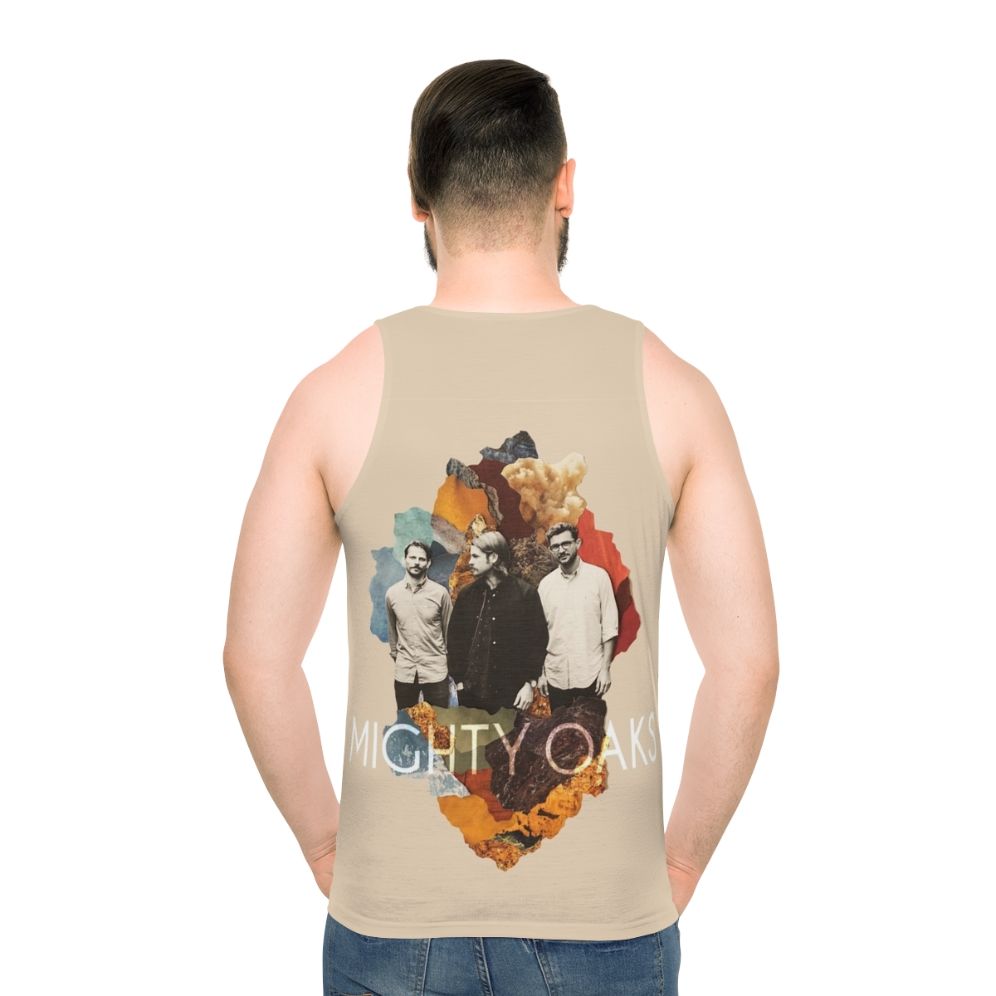 Mighty Oaks Unisex Folk Rock Tank Top - men back