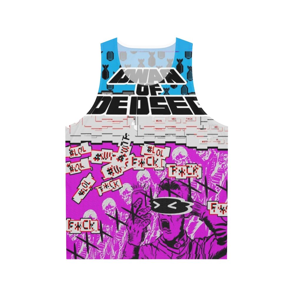 Dawn of Dedsec Unisex Tank Top with Dedsec logo