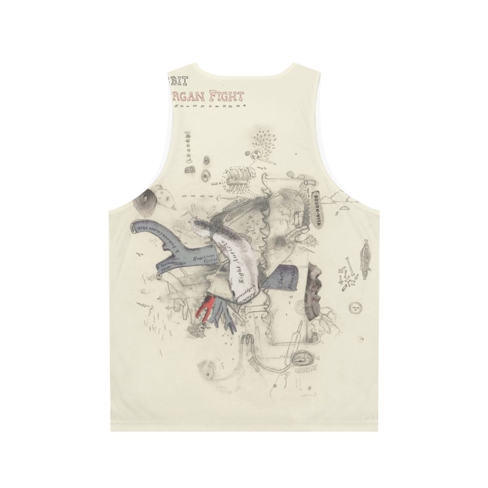 Midnight Organ Fight Unisex Retro Music Tank Top - Back