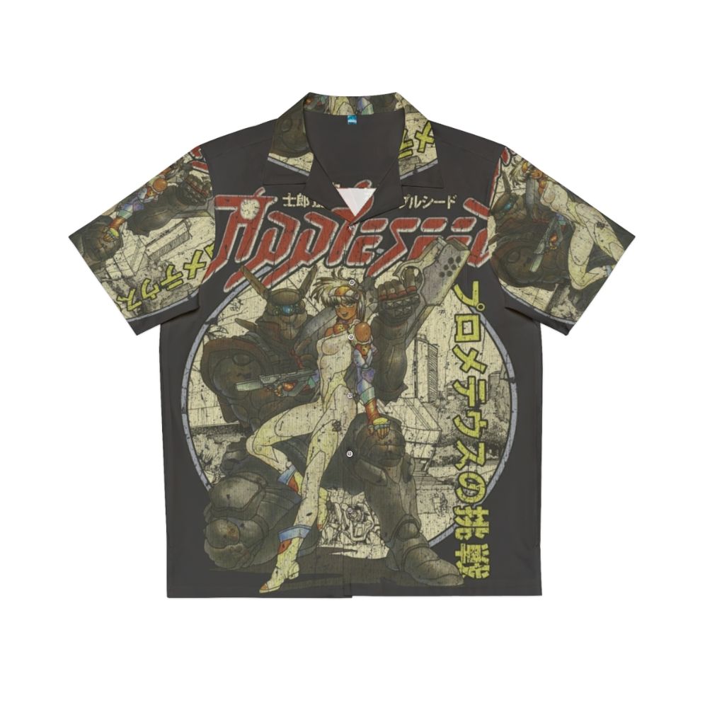 Retro Appleseed Anime Hawaiian Shirt