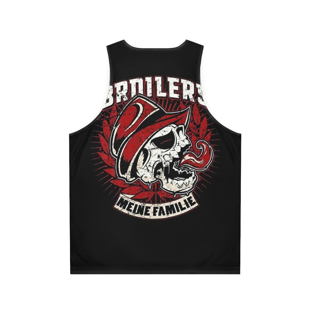 Broiler chicken unisex tank top - Back