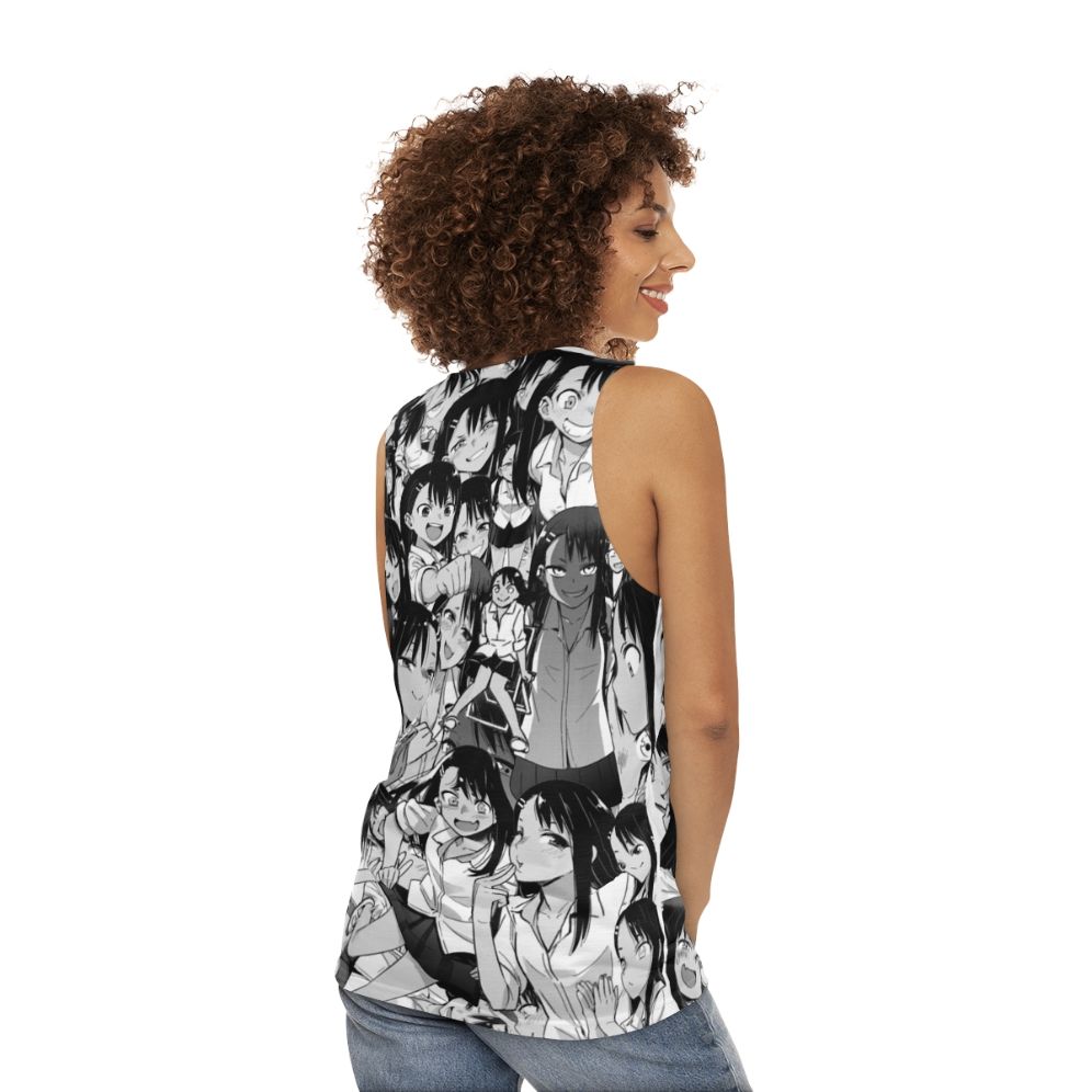 Nagatoro Anime Unisex Tank Top - women back