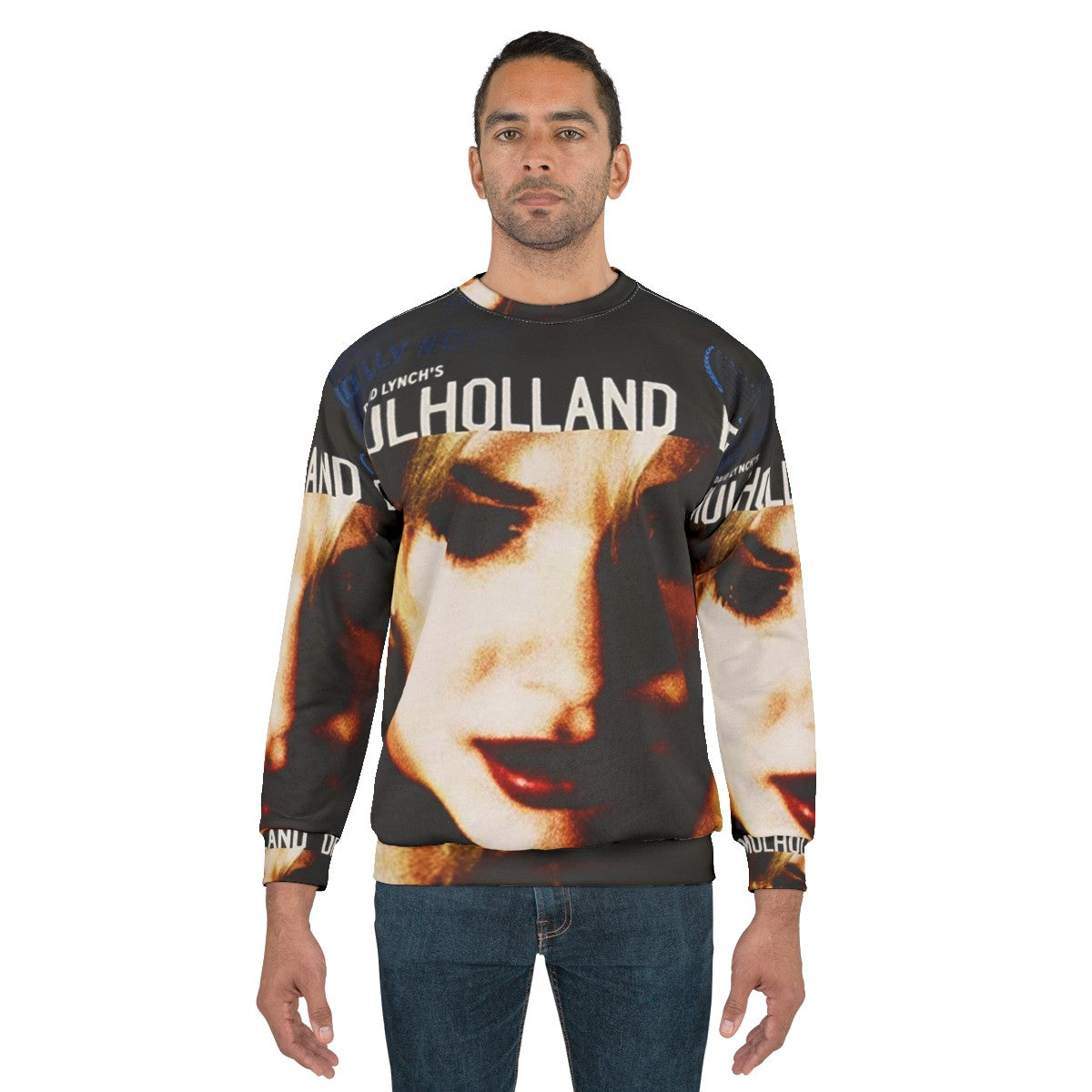 Iconic Movie Poster Sweatshirt featuring David Lynch film imagery - men