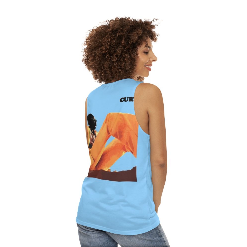 Vintage Funk Music Unisex Tank Top - women back