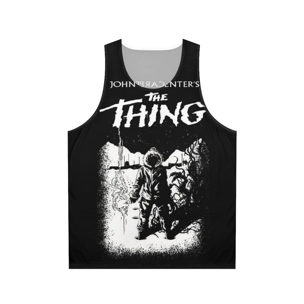 JC 1982 Unisex Horror Tank Top - The Thing Inspired