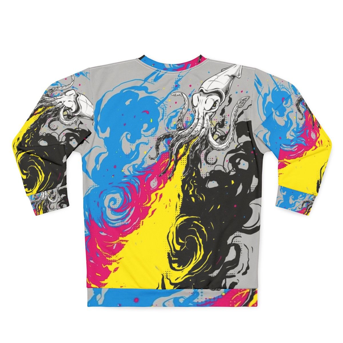 Escape Sweatshirt - Colorful digital fantasy apparel - Back