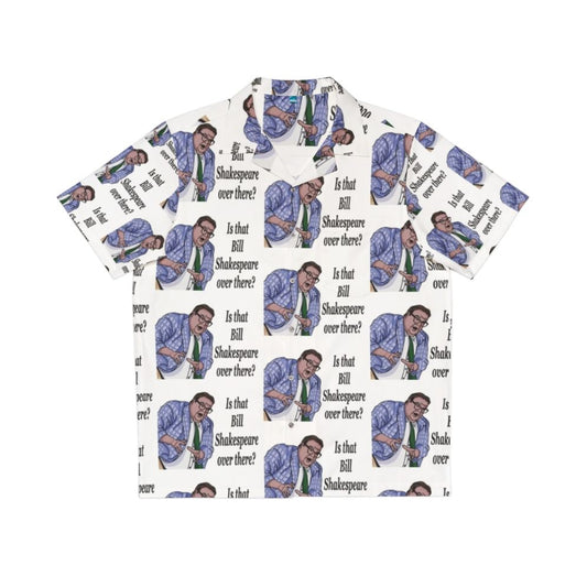 Matt Foley Hawaiian Shirt with Chris Farley Crazy Hands Design