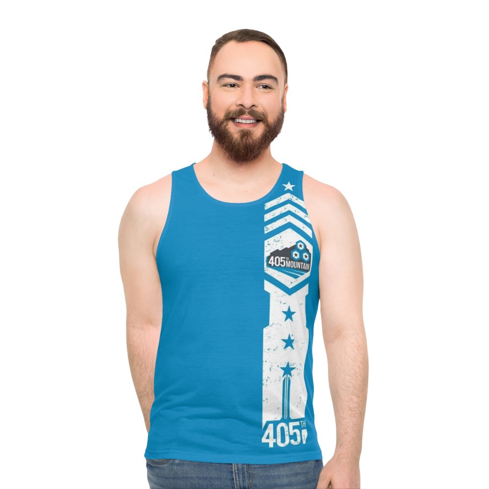 Mountain Regiment Spartan Armor Unisex Tank Top - men