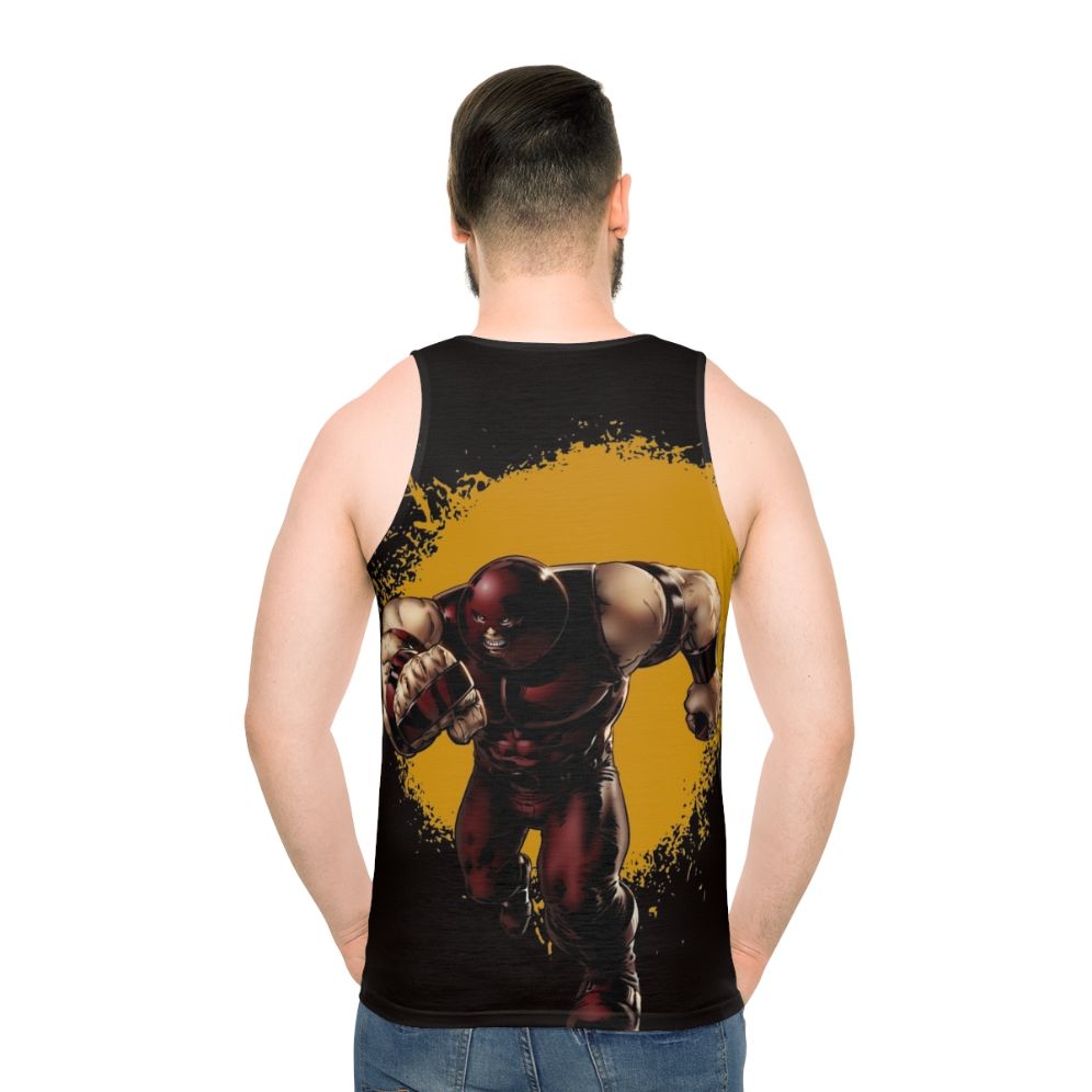 Juggernaut Action Unisex Tank Top - men back