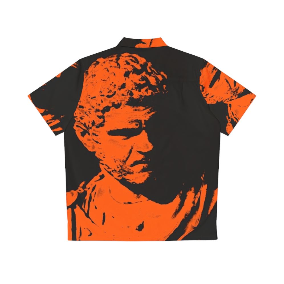 Caracalla, the Mighty Roman Emperor in a Hawaiian Shirt - Back