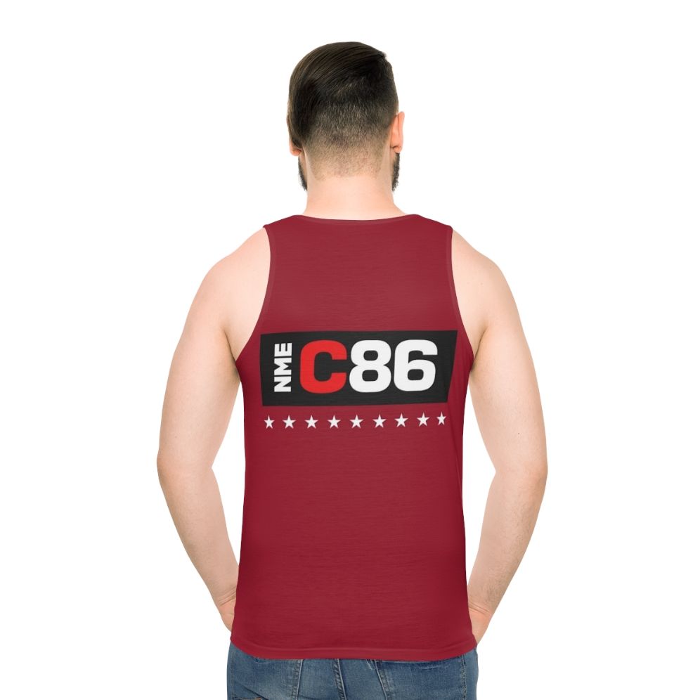 Indie Unisex 80s Tank Top - men back